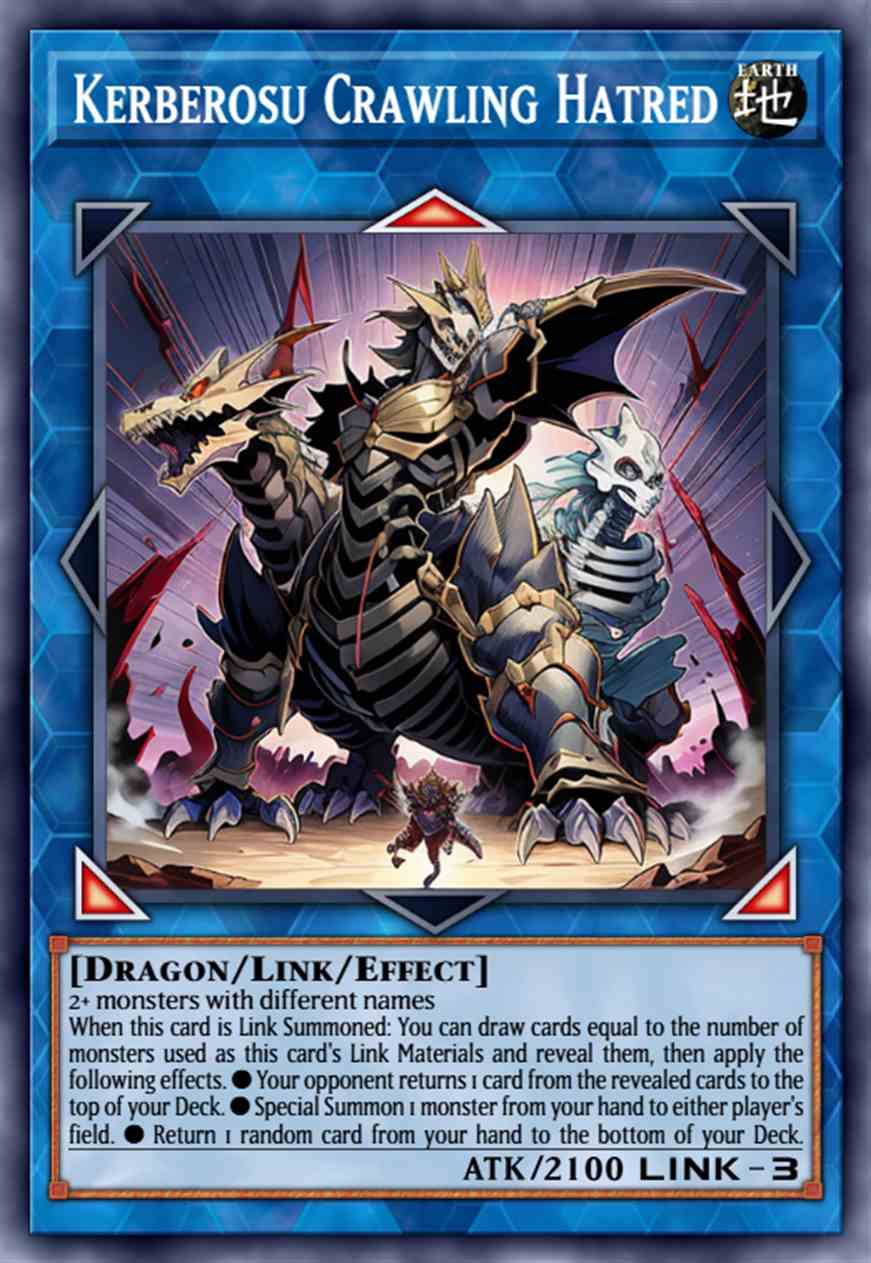 狱犬龙-三首蛇龙鬼