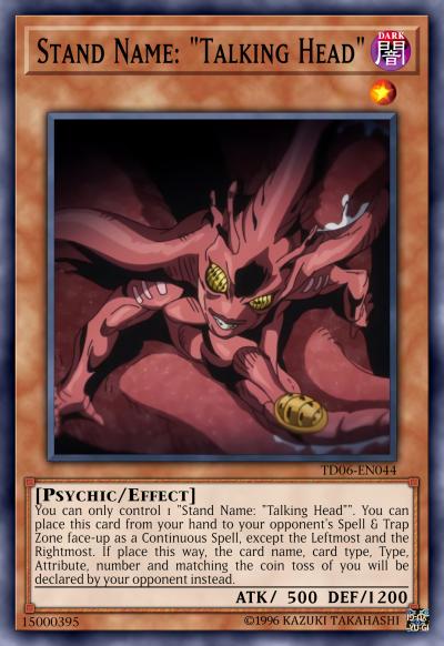 替身名-『脸部特写』