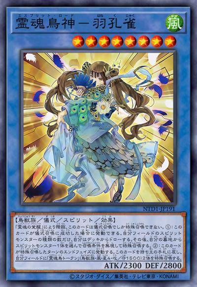 灵魂鸟神-羽孔雀