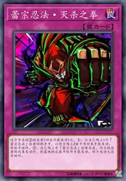 蕾宗忍法·灭杀之拳