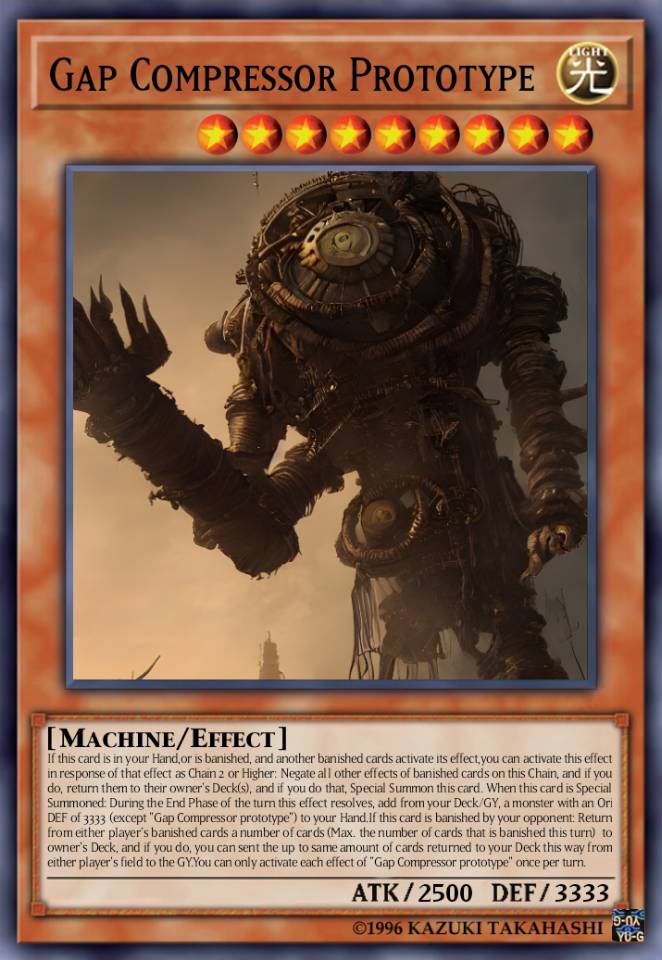 空隙制压机 原始型号