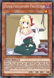 纸制Protoform式神