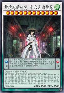 被遗忘的研究 十六月雨煌忍