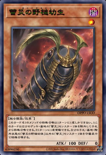 蕾祸之野槌幼体