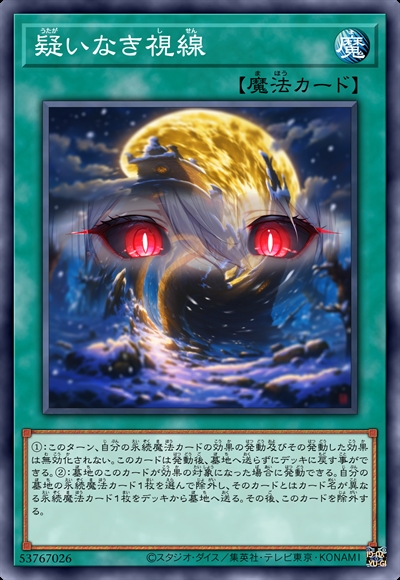 不容置疑的视线