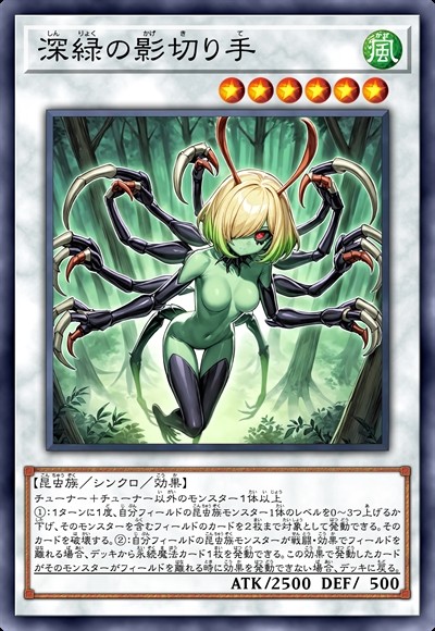 深绿影子切割手