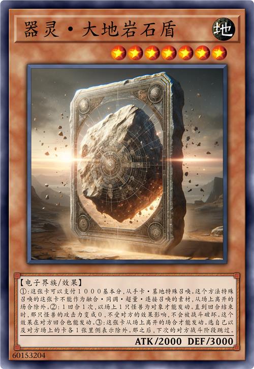 器灵·大地岩石盾