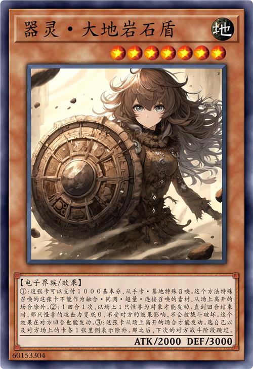 器灵·大地岩石盾