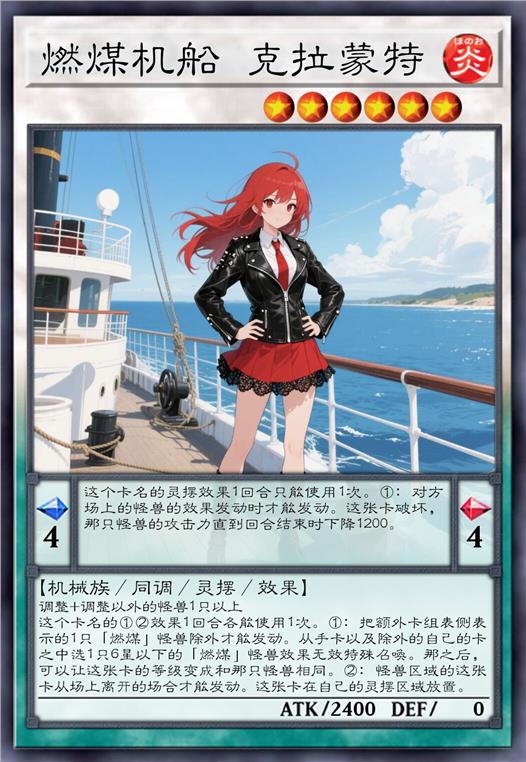 燃煤机船 克拉蒙特