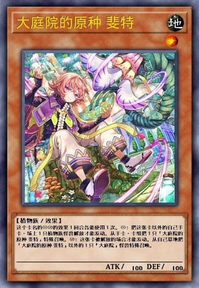 大庭院的原种 斐特