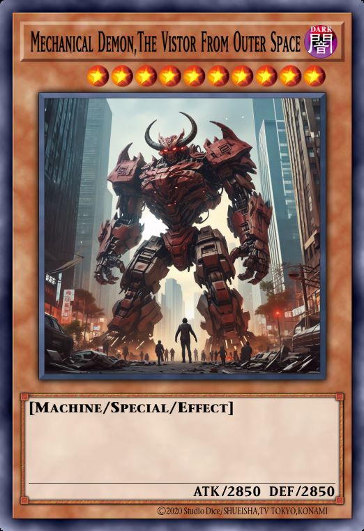 天外来客 机械恶魔