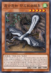 远古造物 印石板始祖鸟